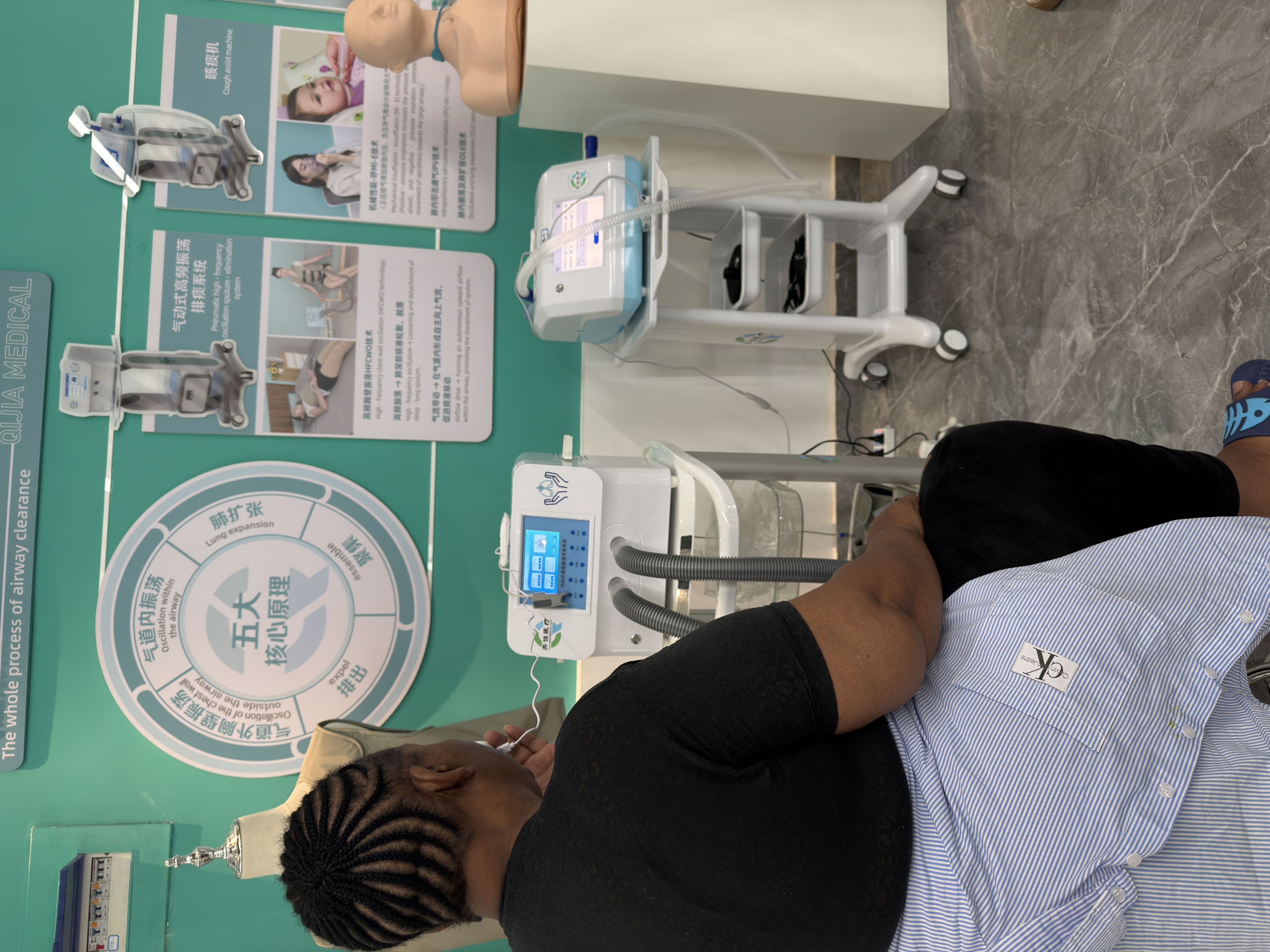 south afirca partner using airway clearance system south afirca partner using airway clearance system