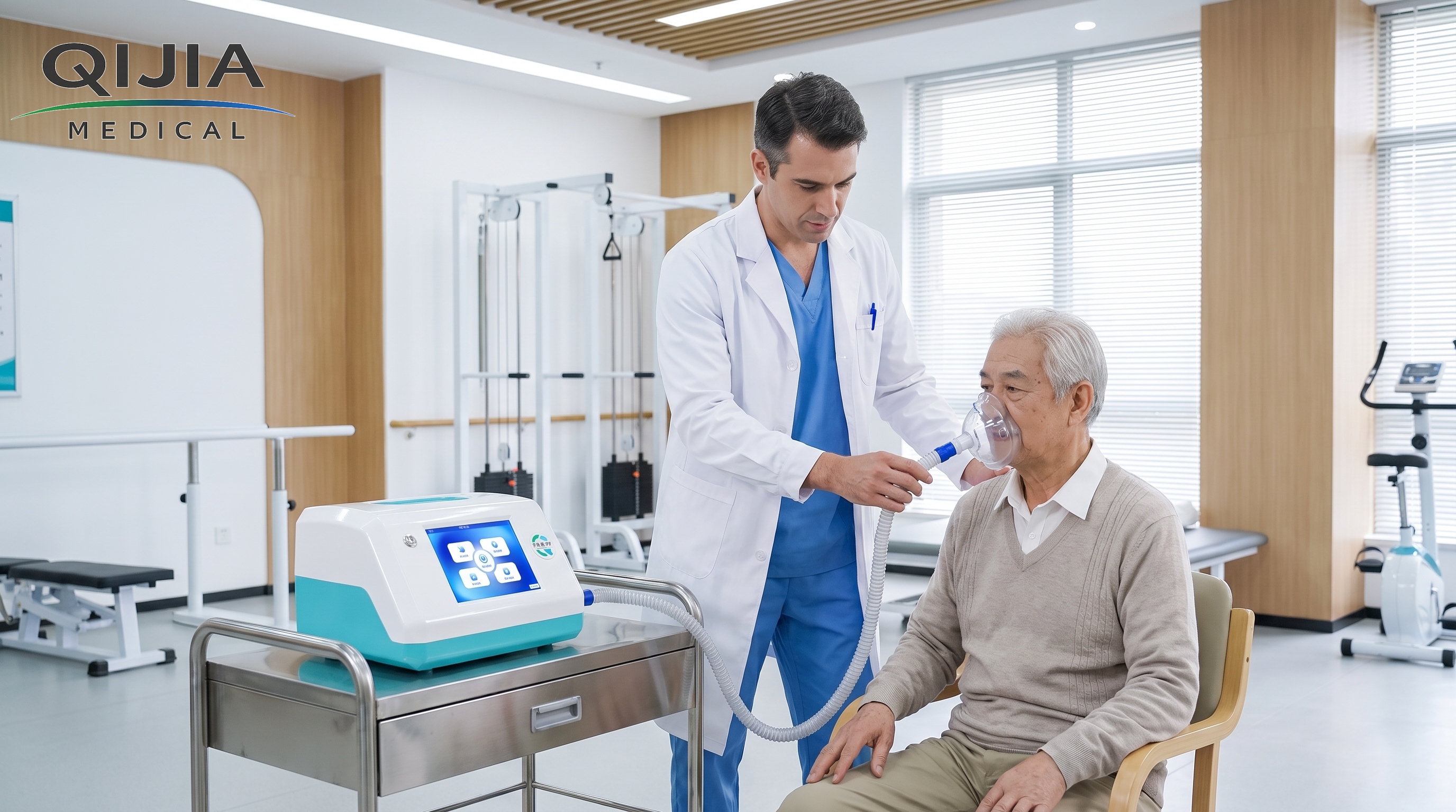 Doctor_assisting_patient_cough_assist_device Doctor_assisting_patient_cough_assist_device